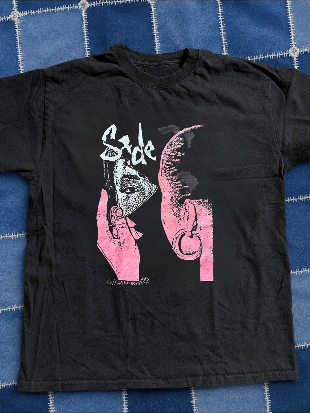 Black Short Sleeve Sade Graphic Tee